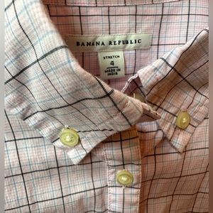 Banana Republic - Pink Office Shirt - 4
